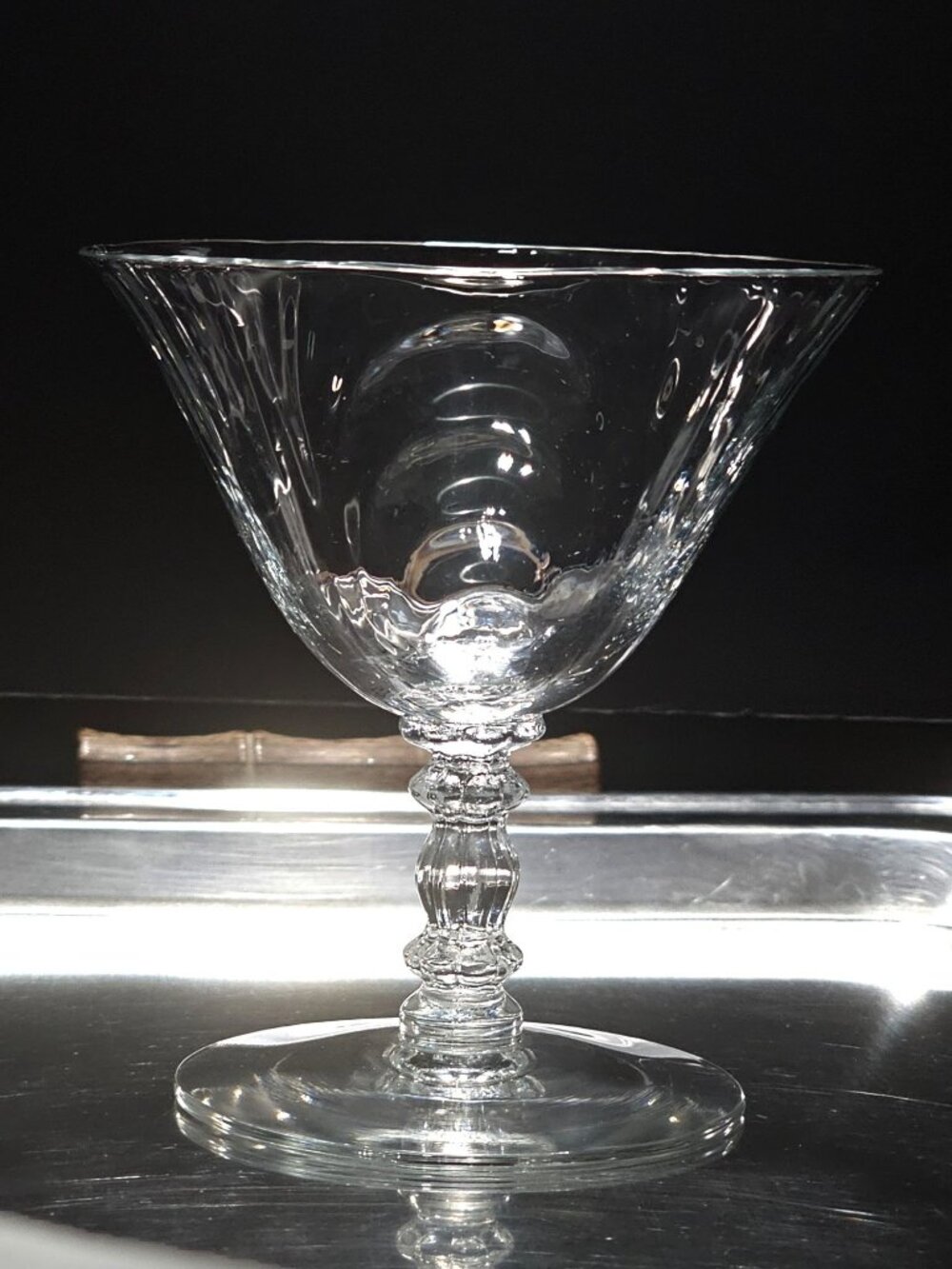 Cambridge Caprice Cocktail Coupe low sherbet 1950s Elegant Glass vtg mid century - Picture 2 of 6